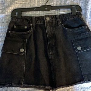 Carmar LF black cargo skirt